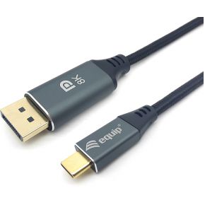 Equip 133423 video kabel adapter 3 m USB Type-C DisplayPort Grijs