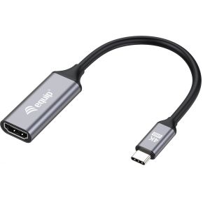Equip 133491 video kabel adapter 0,15 m USB Type-C HDMI Zwart, Grijs