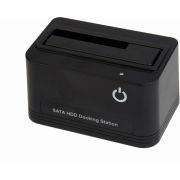 Gembird HD32-U2S-5 basisstation voor opslagstations USB 2.0 Type-B Zwart