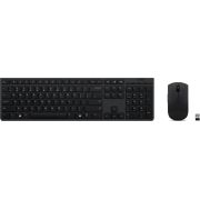 Lenovo 4X31K03968 Inclusief RF-draadloos + Bluetooth Belgisch, Engels Grijs toetsenbord en muis