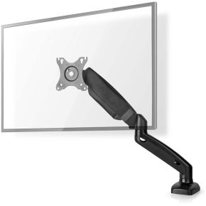 Nedis Monitorbeugel voor Bureaus | Gasveer | 1 Scherm(en) | 15 - 32 " | 75x75 / 100x100 | Draai- en Kantel