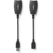 Nedis-Actieve-USB-Kabel-USB-1-1-USB-A-Male-RJ45-Female-12-Mbps-0-20-m-Rond-Vernikkeld-PVC