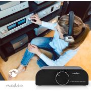 Nedis-Analoge-Audio-Switch-4-Poorts-poort-en-Input-1x-3-5-mm-Audio-Input-3x-2x-RCA-Female-Outp