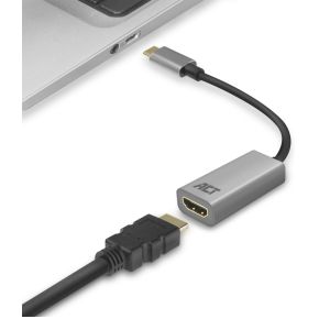 ACT USB-C naar HDMI female adapter, 4K