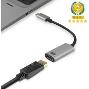 ACT USB-C naar DisplayPort female adapter 4K @ 60Hz