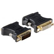 ACT AP1001 kabeladapter/verloopstukje DVI 24+5-pin Zwart