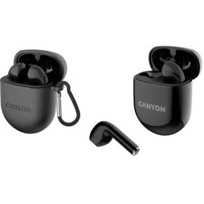 Canyon CNS-TWS6B hoofdtelefoon/headset Hoofdtelefoons True Wireless Stereo (TWS) oorhaak Gesprekken/