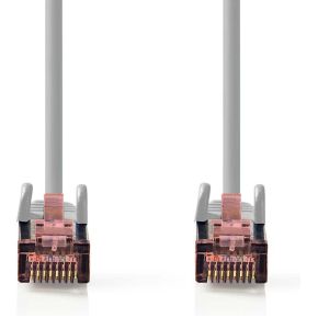 Nedis CAT6-kabel | RJ45 Male | RJ45 Male | S/FTP | 15.0 m | Rond | LSZH | Grijs | Label