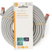 Nedis-CAT6-kabel-RJ45-Male-RJ45-Male-S-FTP-15-0-m-Rond-LSZH-Grijs-Label
