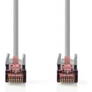 Nedis-CAT6-kabel-RJ45-Male-RJ45-Male-S-FTP-2-00-m-Rond-LSZH-Grijs-Label