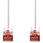 Nedis-CAT6-kabel-RJ45-Male-RJ45-Male-S-FTP-3-00-m-Rond-LSZH-Wit-Label