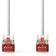 Nedis-CAT6-kabel-RJ45-Male-RJ45-Male-S-FTP-7-50-m-Rond-LSZH-Wit-Label