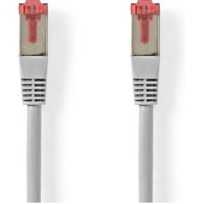 Nedis CAT6-kabel | RJ45 Male | RJ45 Male | SF/UTP | 10.0 m | Rond | PVC | Grijs | Label