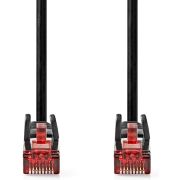 Nedis-CAT6-kabel-RJ45-Male-RJ45-Male-U-UTP-0-30-m-Rond-PVC-Zwart-Label