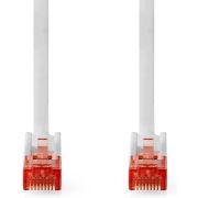 Nedis CAT6-kabel | RJ45 Male | RJ45 Male | U/UTP | 10.0 m | Rond | PVC | Wit | Label