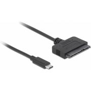 DeLOCK-63803-tussenstuk-voor-kabels-USB-C-22-pin-SATA-Zwart