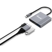 Equip-133488-USB-grafische-adapter-3840-x-2160-Pixels-Zwart-Grijs