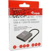 Equip-133488-USB-grafische-adapter-3840-x-2160-Pixels-Zwart-Grijs