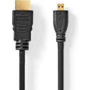 Nedis-CVGL34700BK15-HDMI-kabel-1-5-m-HDMI-Type-A-Standaard-Zwart