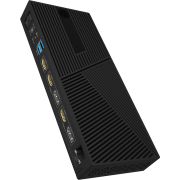 ICY BOX IB-DK2246AC notebook dock & poortreplicator Bedraad USB 3.2 Gen 2 (3.1 Gen 2) Type-A Zwart