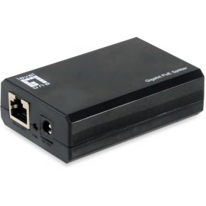 LevelOne POS-5000 network splitter Zwart Power over Ethernet (PoE)