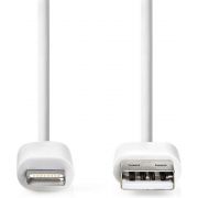 Nedis-Lightning-Kabel-USB-2-0-Apple-Lightning-8-Pins-USB-A-Male-480-Mbps-Vernikkeld-1-00-m-R