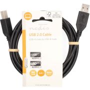 Nedis-CCGL60100BK20-USB-kabel-2-m-USB-2-0-USB-A-USB-B-Zwart