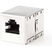 Nedis Netwerkkoppeling | CAT6 | Afgeschermd | RJ45 Female | RJ45 Female | Recht | Metaal | Doos