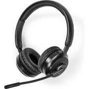 Megekko Nedis PC-Headset | On-Ear | Stereo | Bluetooth | Inklapbare Microfoon | Zwart aanbieding