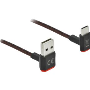 DeLOCK 85274 USB-kabel 0,2 m USB 2.0 USB A USB C Zwart