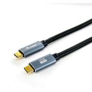 Equip 128357 10Gbps 100W Alt-DP 2.00m Zwart USB-C Kabel