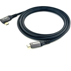 Equip 128893 USB 2.0 0.48Gbps 100W USB Type-C - USB Type-C (haaks horizontaal) 3m