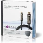 Nedis-USB-Type-C-naar-HDMI-Kabel-AOC-Type-C-Male-HDMI-Connector-5-0-m-Zwart