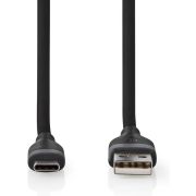 Nedis-USB-Kabel-USB-2-0-USB-A-Male-USB-C-copy-Male-15-W-480-Mbps-Vernikkeld-1-50-m-Rond-Si