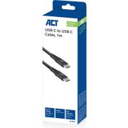 ACT-AC3025-USB-kabel-1-m-USB-3-2-Gen-1-3-1-Gen-1-USB-C-Zwart
