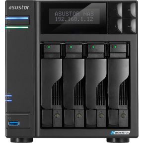 Asustor 90-AS6704T00-MD30 data-opslag-server Desktop Ethernet LAN Zwart N5105 NAS