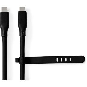 Nedis USB 3.2 Gen 2 20Gbps 240W USB Type-C 1m Zwart