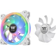 Thermaltake SWAFAN 12 RGB Radiator Fan TT Premium Edition White Computer behuizing Luchtkoeler 12 cm