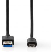 Nedis-USB-3-1-Cable-USB-C-Male-A-Male-2-0-m-Zwart