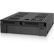 Icy-Dock-MB322SP-B-2x2-5-SATA-mobile-rack-3-5-SATA-voor-externe-5-25-