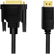LogiLink-CV0131-kabeladapter-verloopstukje-DisplayPort-DVI-Zwart