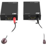 ACT AC7810 audio/video extender AV-zender & ontvanger Zwart