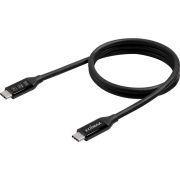 Edimax UC4-010TB V2 Thunderbolt 3 40Gbps 240W Alt-DP 1.00m Zwart USB-C Kabel
