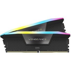 Corsair 96 GB DDR5-6400 Kit werkgeheugen CMH96GX5M2B6400C32, Vegeance RGB, XMP