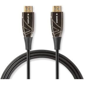 Nedis High Speed HDMI-Kabel met Ethernet | AOC | HDMI-Connector - HDMI-Connector | 100 m | Zwart