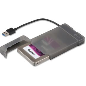 i-tec MYSAFEU313 behuizing voor opslagstations 2.5" HDD-/SSD-behuizing Zwart