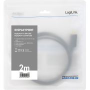 LogiLink-CV0130-kabeladapter-verloopstukje-DisplayPort-DVI-Zwart
