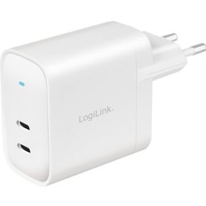 LogiLink PA0282 oplader voor mobiele apparatuur Mobiele telefoon, Tablet Wit AC Snel opladen Binnen