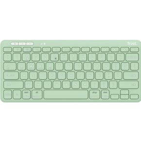 Trust Lyra RF-draadloos + Bluetooth QWERTY Amerikaans Engels Groen toetsenbord
