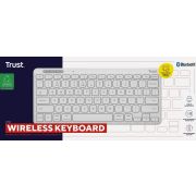 Trust-Lyra-RF-draadloos-Bluetooth-QWERTY-Amerikaans-Engels-Wit-toetsenbord